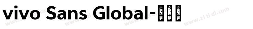 vivo Sans Global字体转换